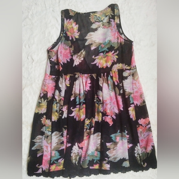 Maeve • Anthropologie Mesh Floral Dress - Picture 5 of 9